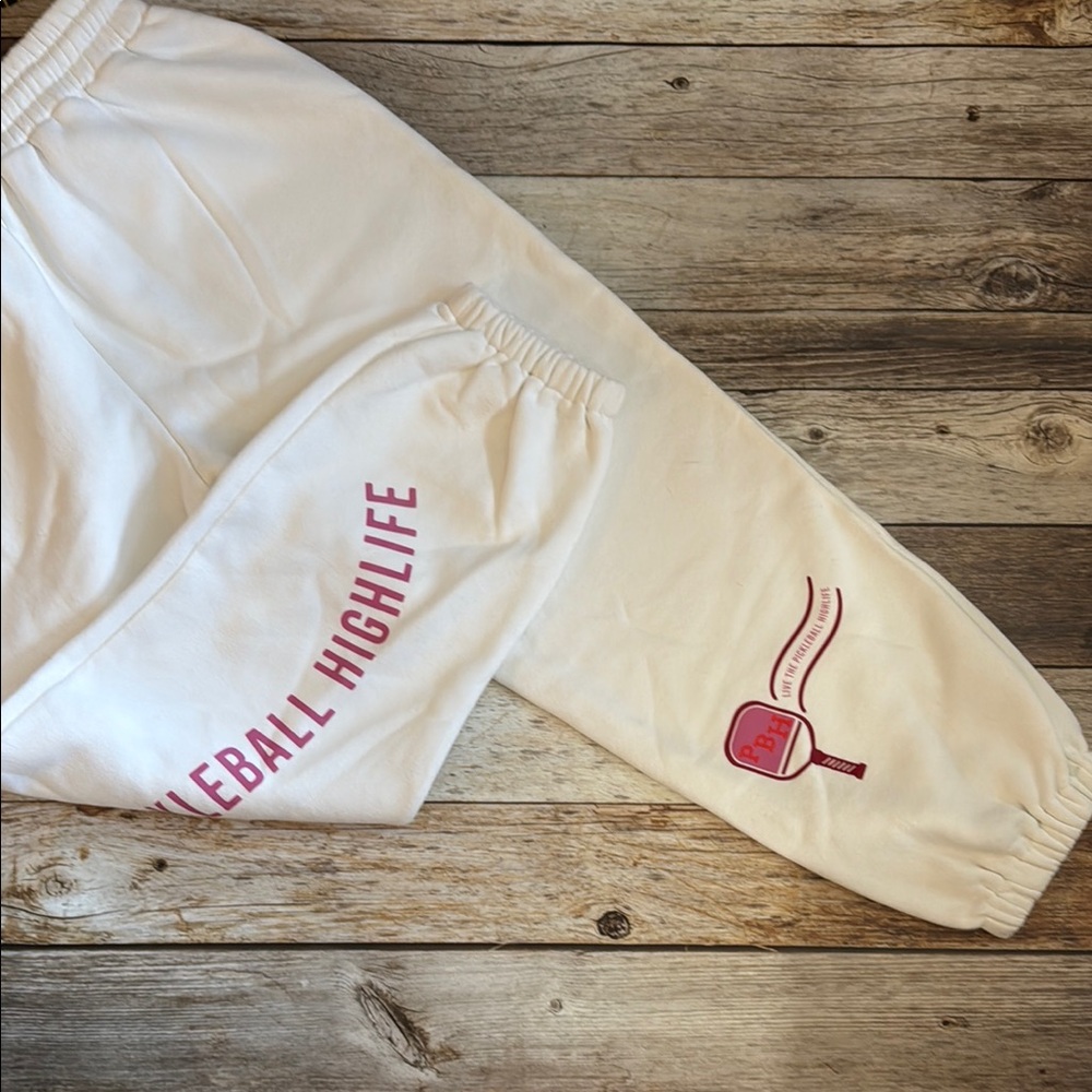 RARE Pickleball Highlife sweatpants. Pickleball gift. - Picture 2 of 3